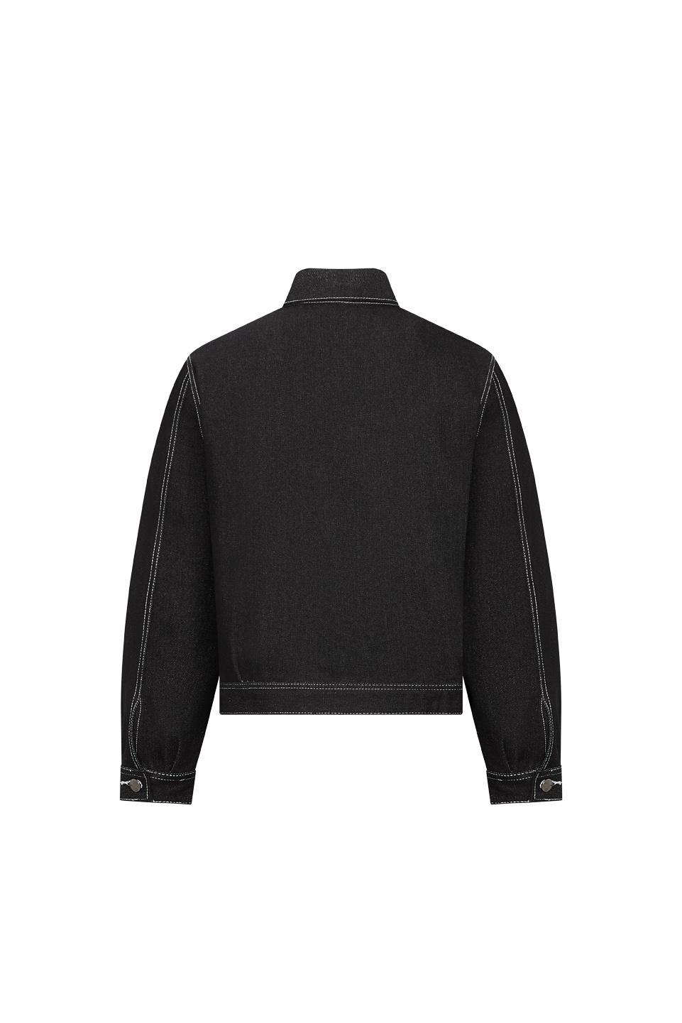 2 TYPE DENIM JACKET - WHITE