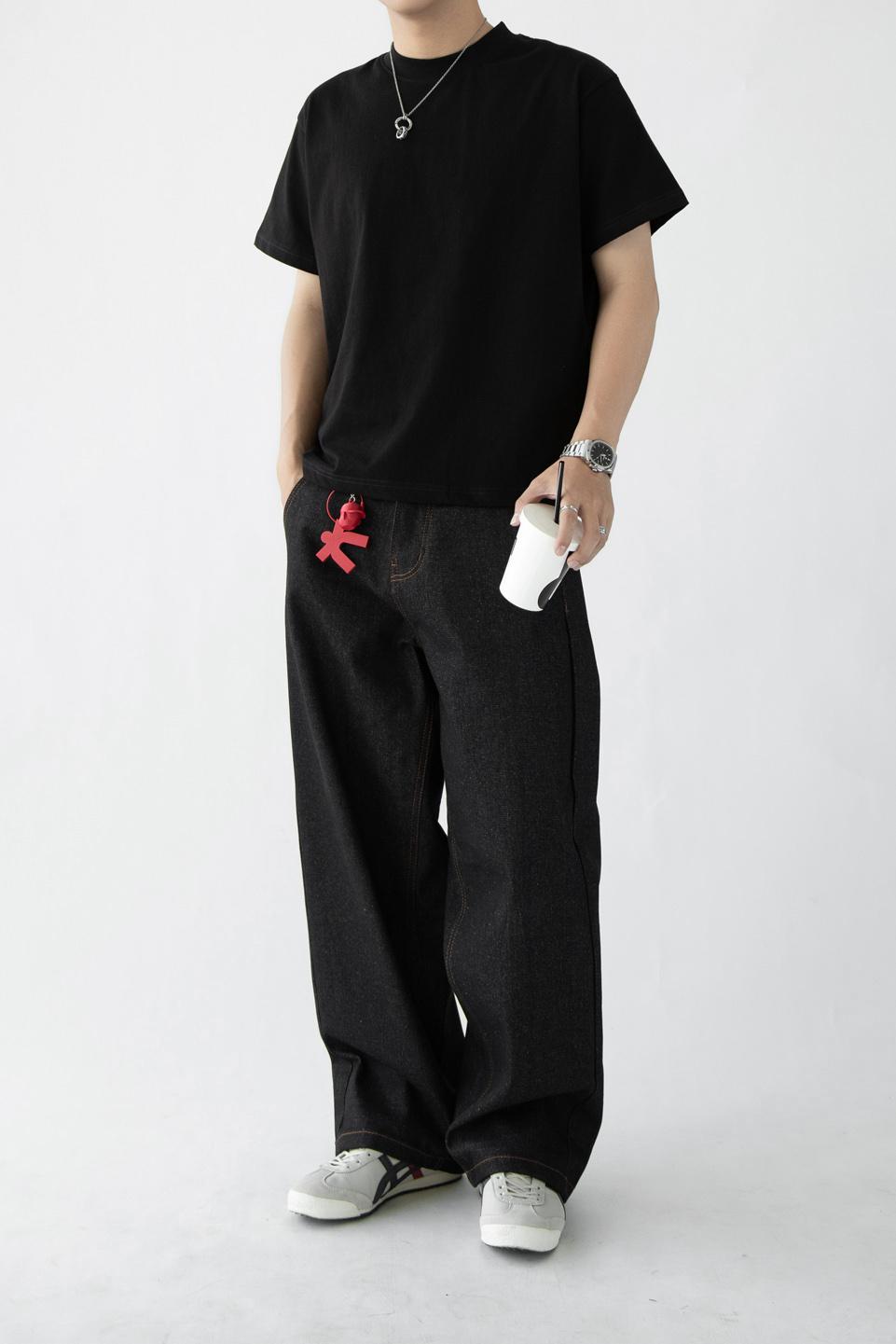 BARREL RAW DENIM