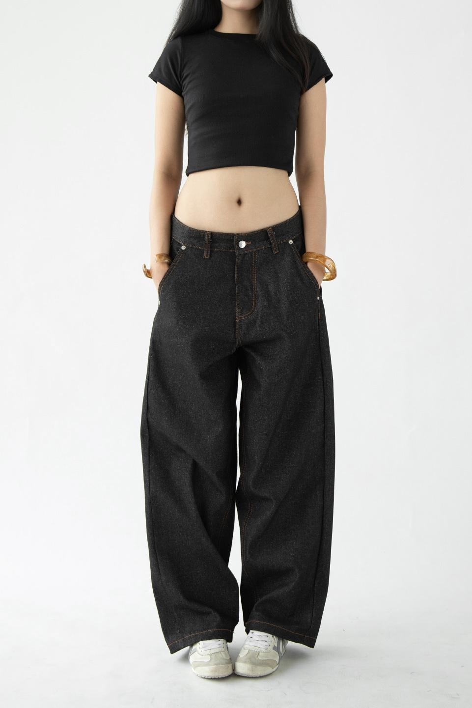 BARREL RAW DENIM