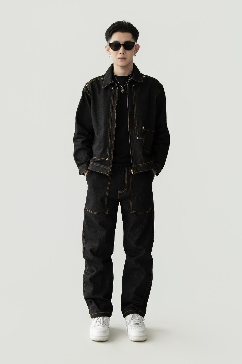 2 TYPE DENIM JACKET - BOBBY BROWN