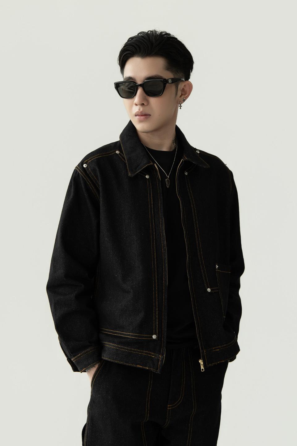 2 TYPE DENIM JACKET - BOBBY BROWN