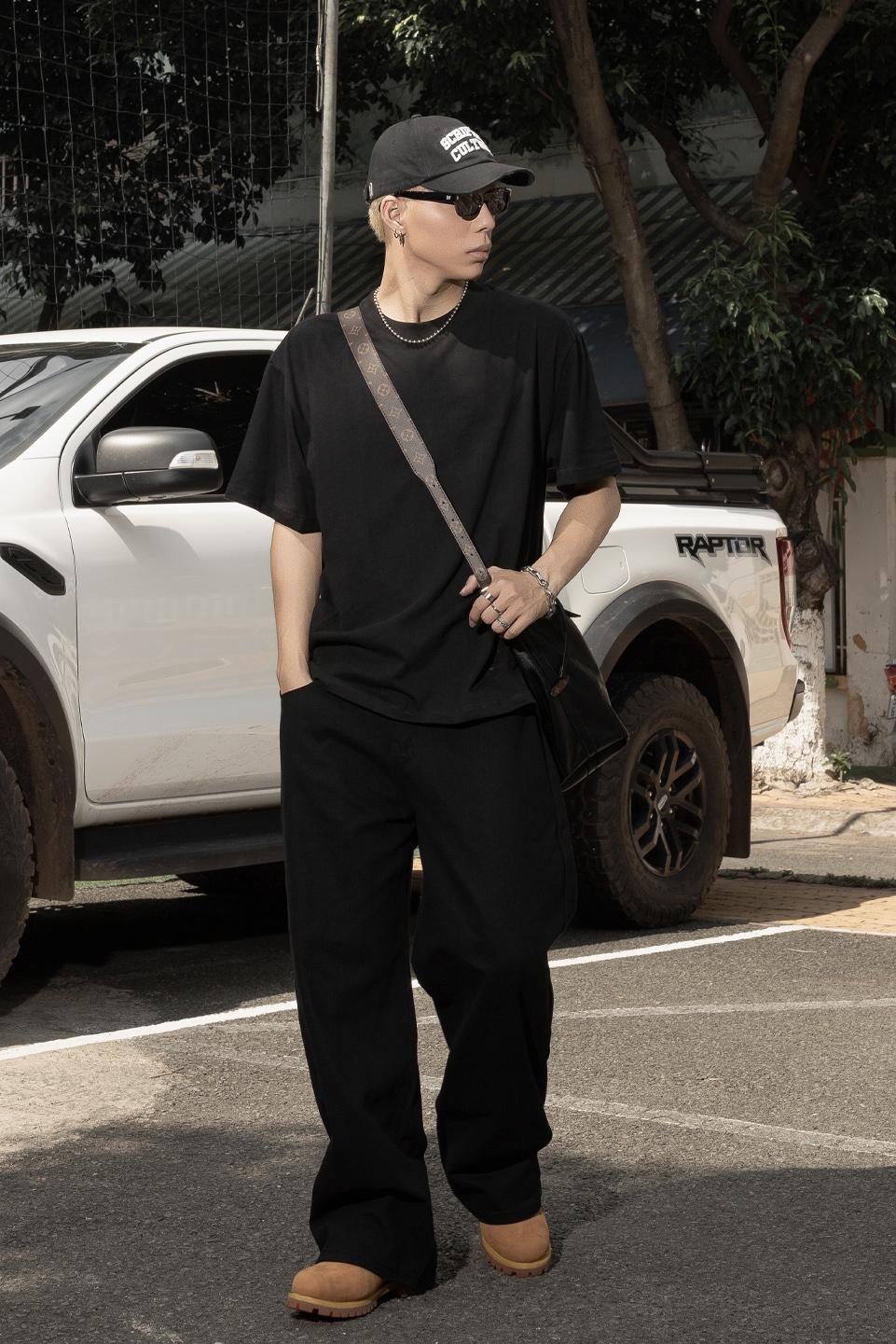 ESSENTIAL WIDELEG PANT - BLACK