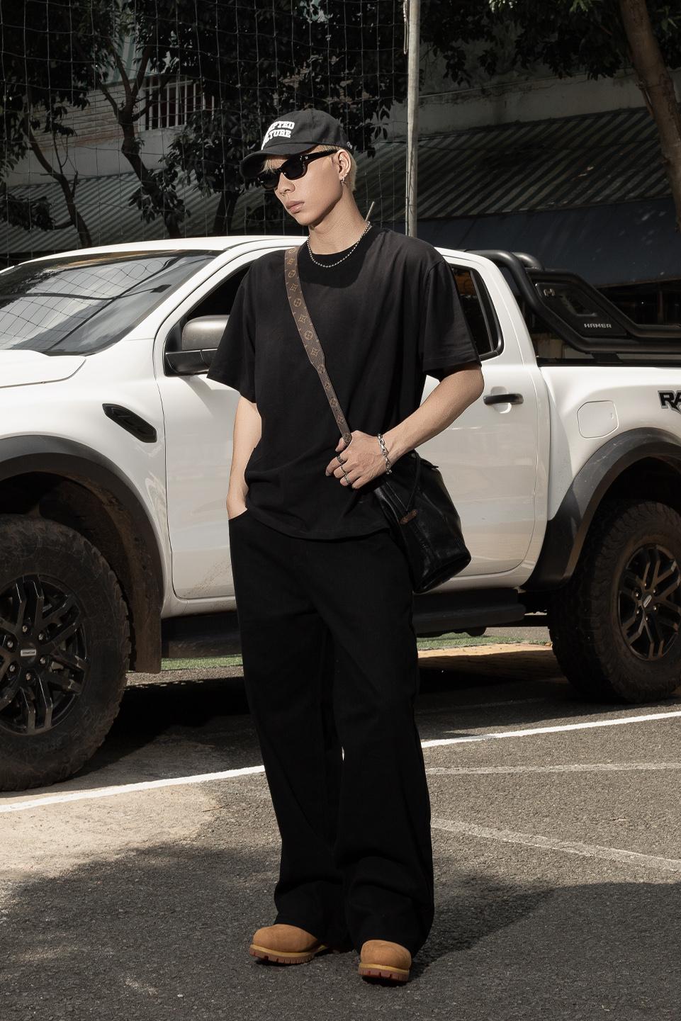 ESSENTIAL WIDELEG PANT - BLACK
