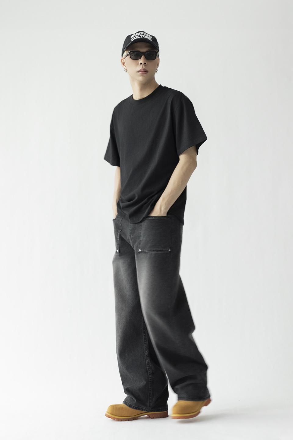 STRAIGHT DENIM - GREY SMOKE