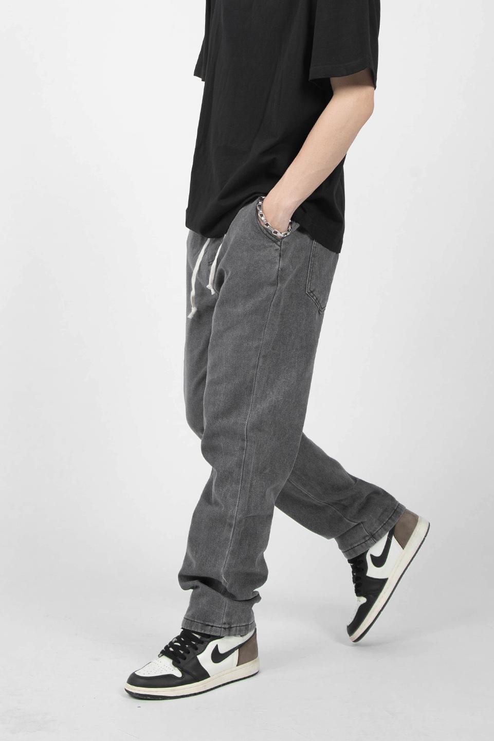 REGULAR FIT DENIM - GRAY