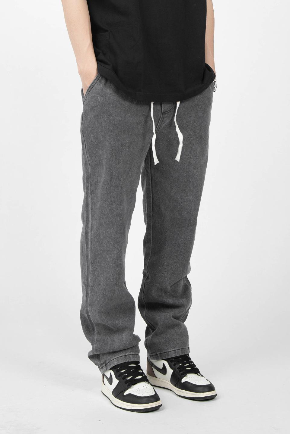 REGULAR FIT DENIM - GRAY