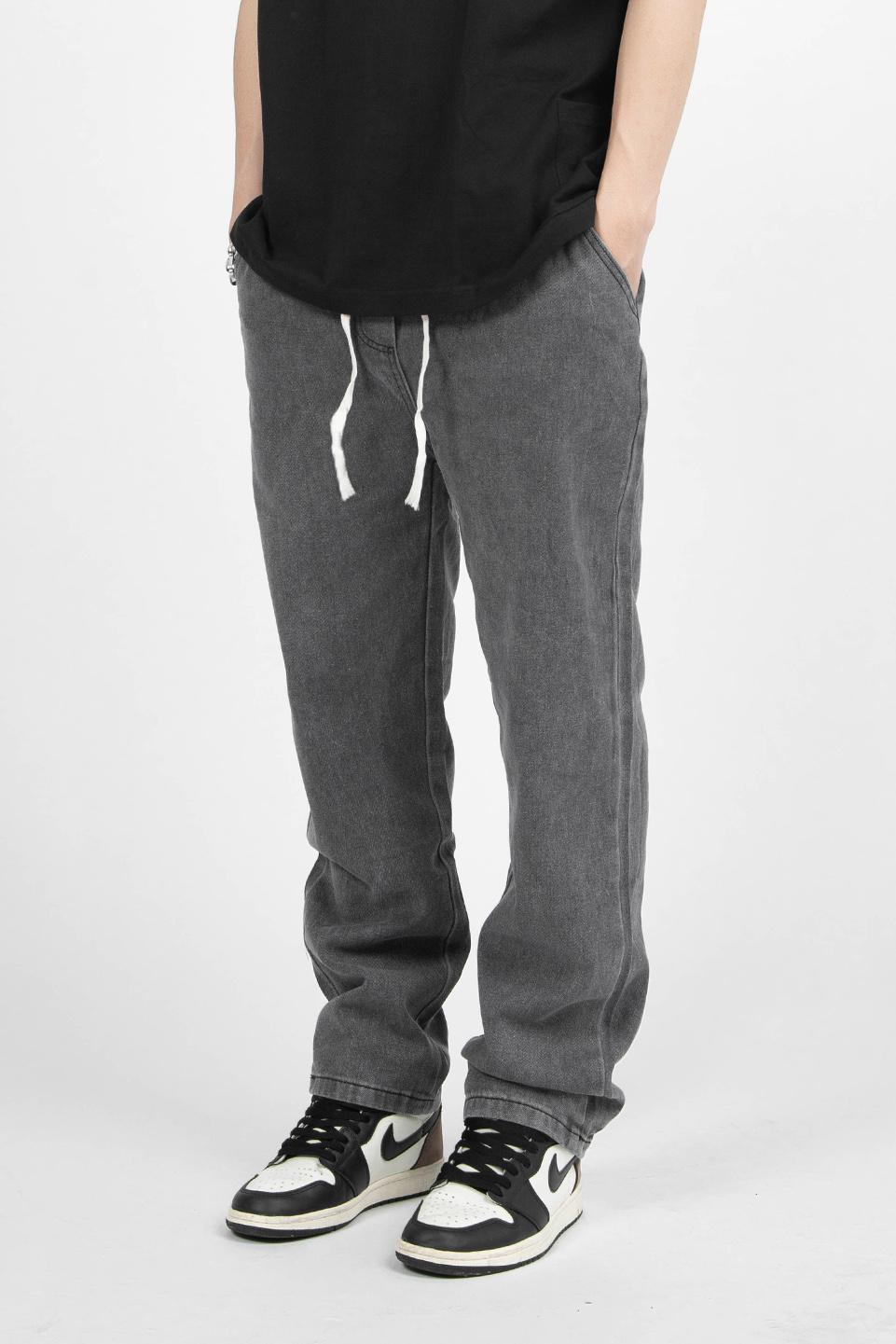 REGULAR FIT DENIM - GRAY