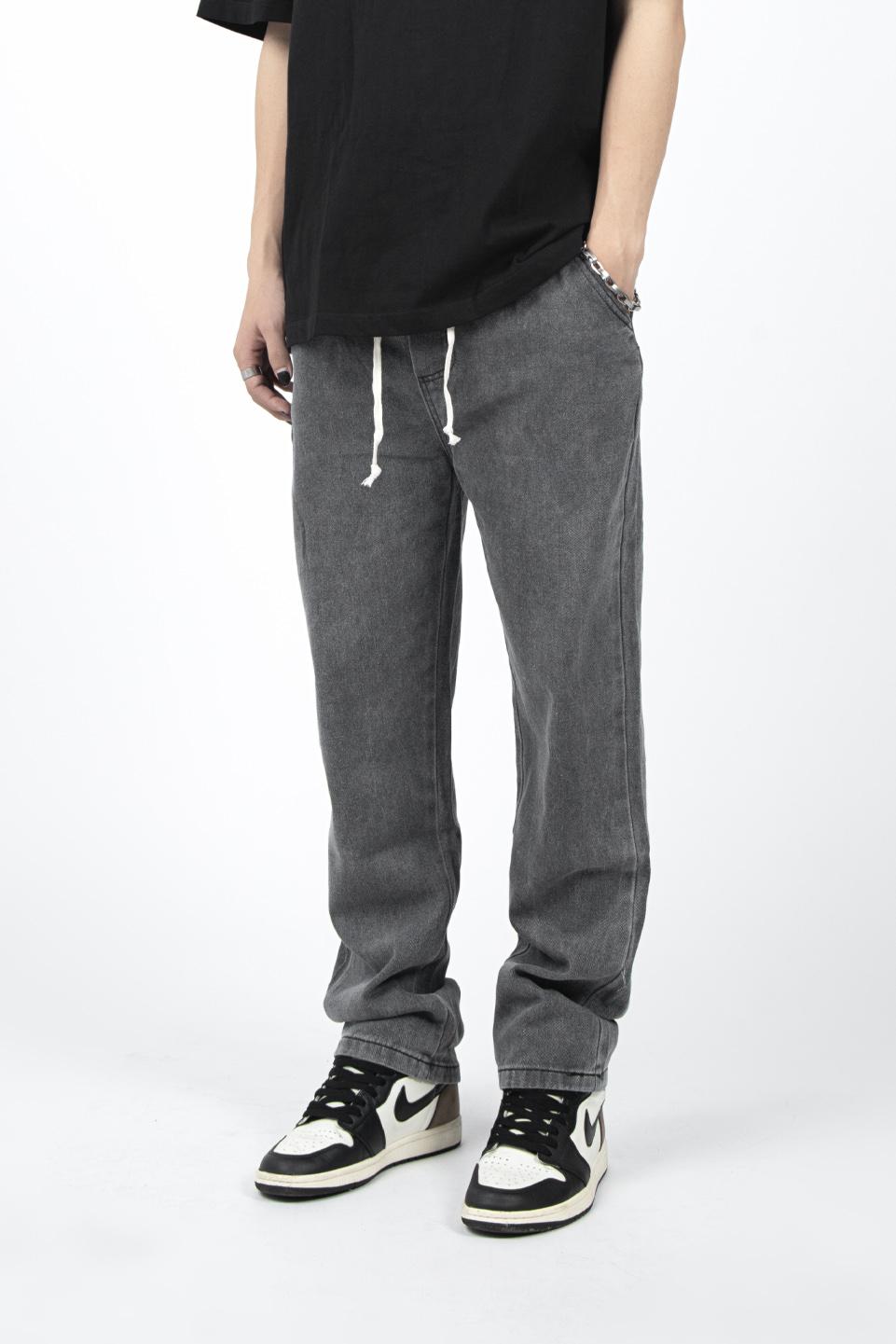 REGULAR FIT DENIM - GRAY
