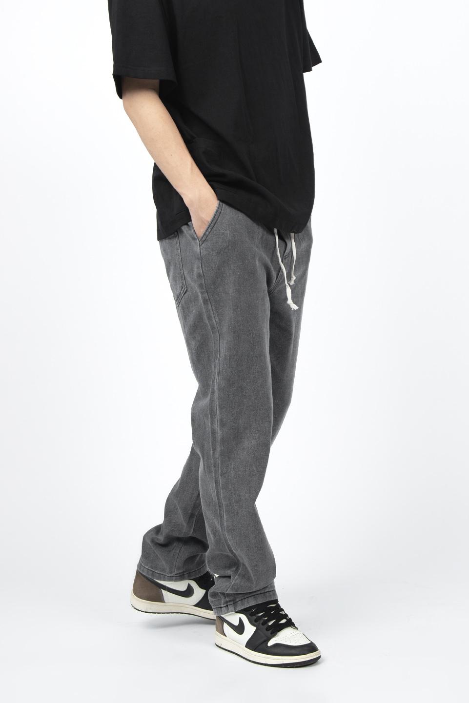 REGULAR FIT DENIM - GRAY