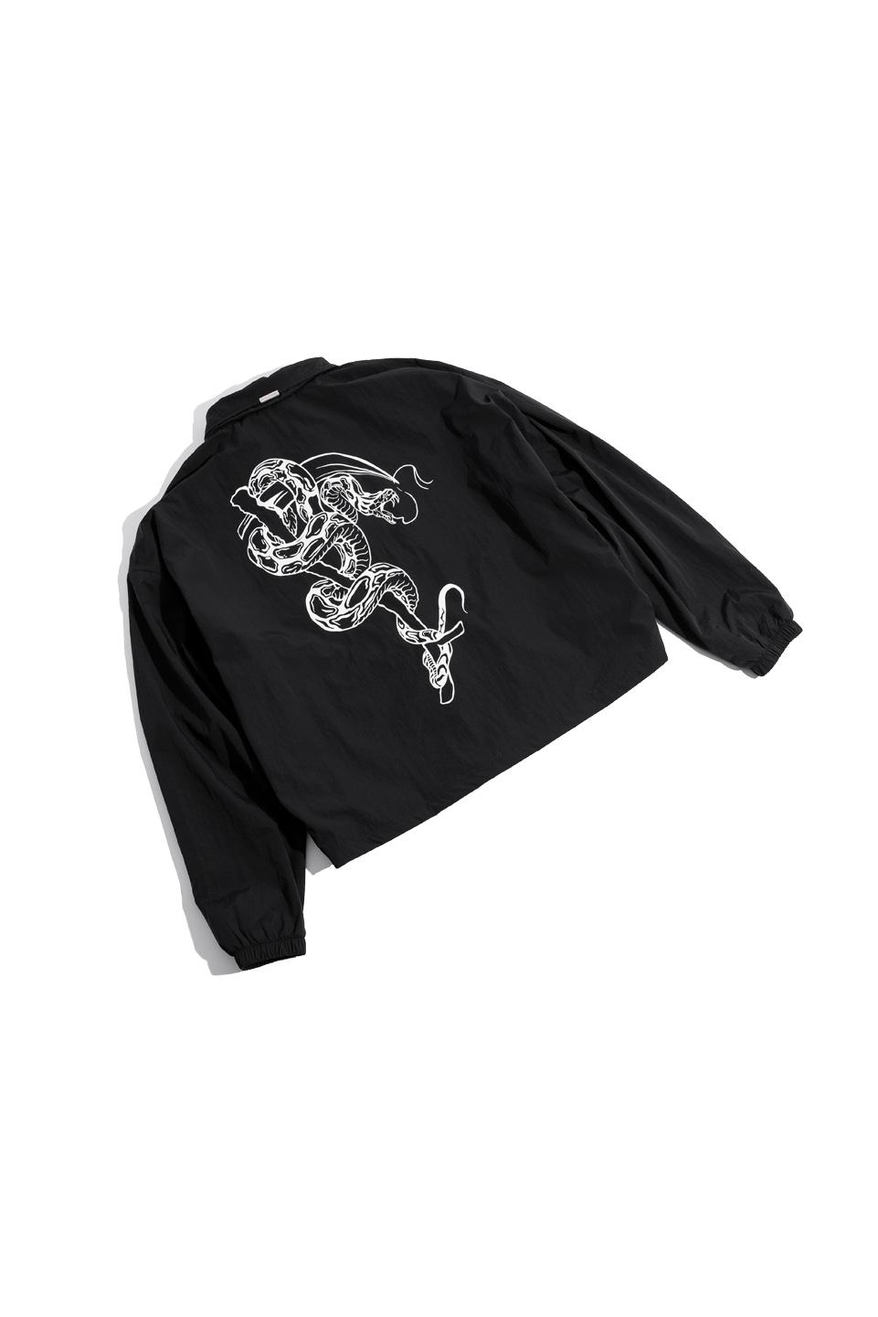 S/S COACH JACKET - Black