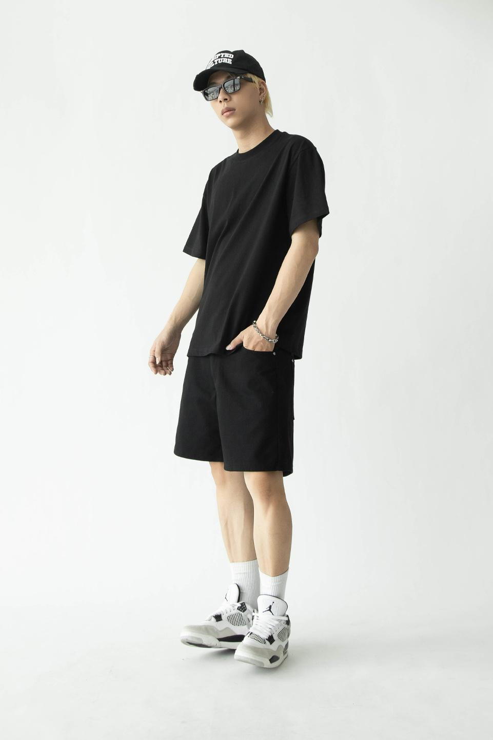 THE CREATOR | SHORT DENIM BLACK