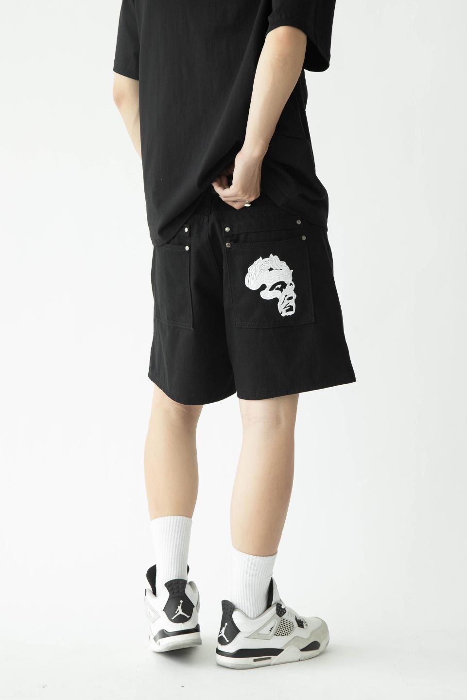 THE CREATOR | SHORT DENIM BLACK