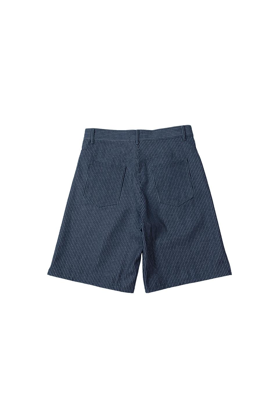 TUMS DENIM SHORT - STRIPED