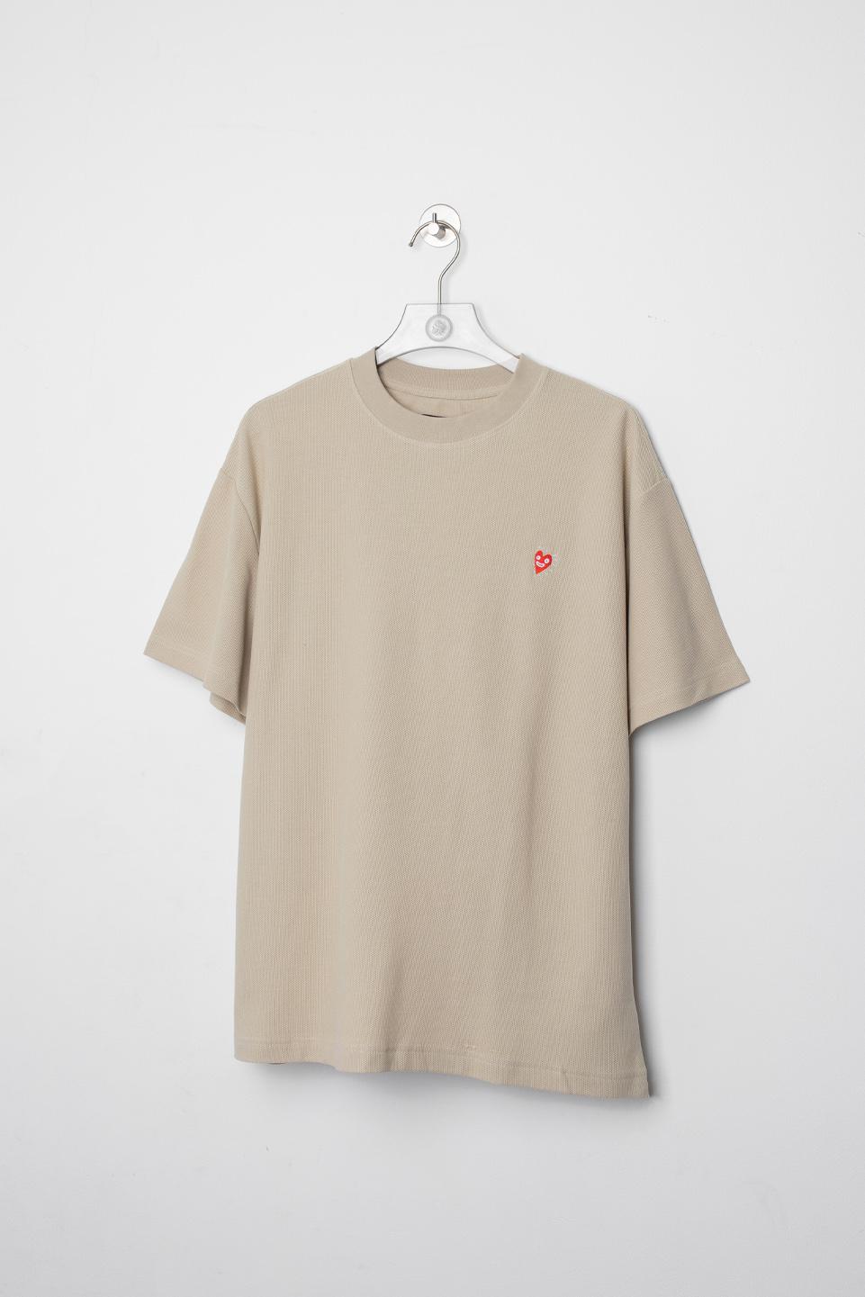 CORNY HEART TSHIRT - Brandy