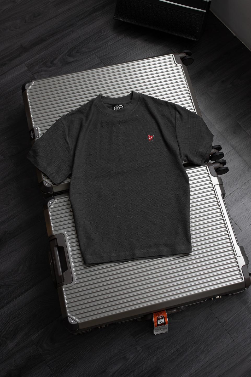 CORNY HEART TSHIRT - Gray