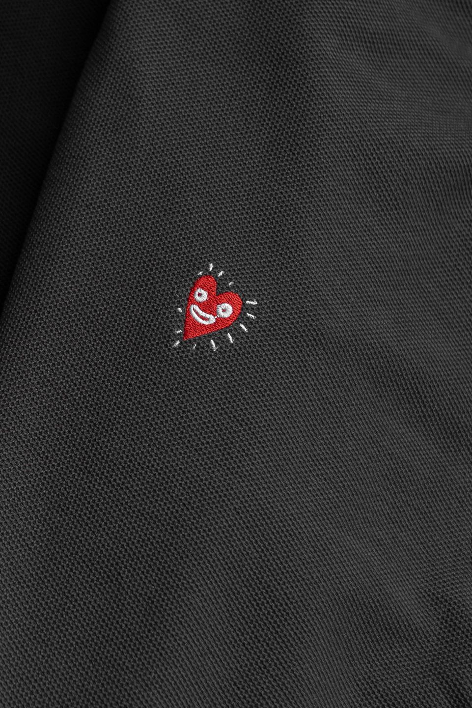 CORNY HEART TSHIRT - Gray