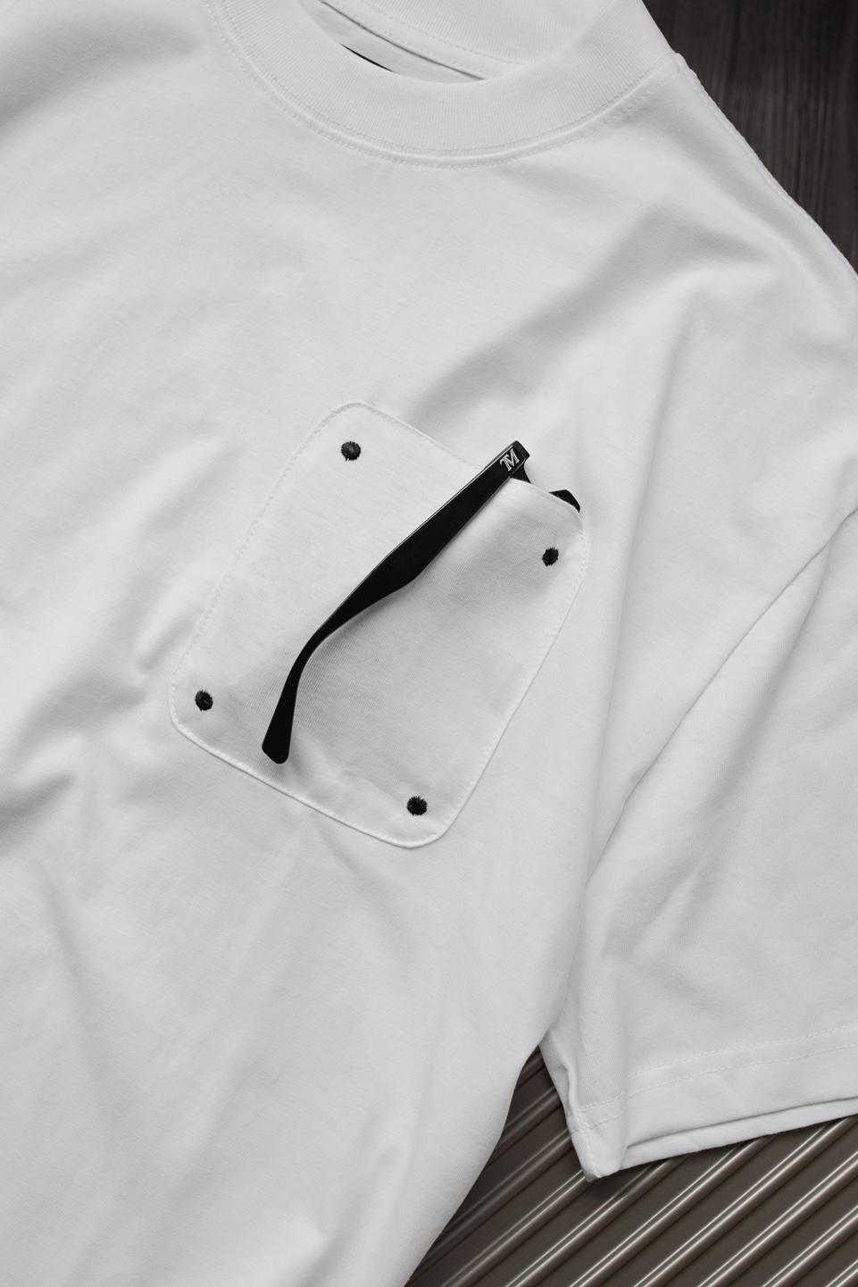 EAZY POCKET TSHIRT - White