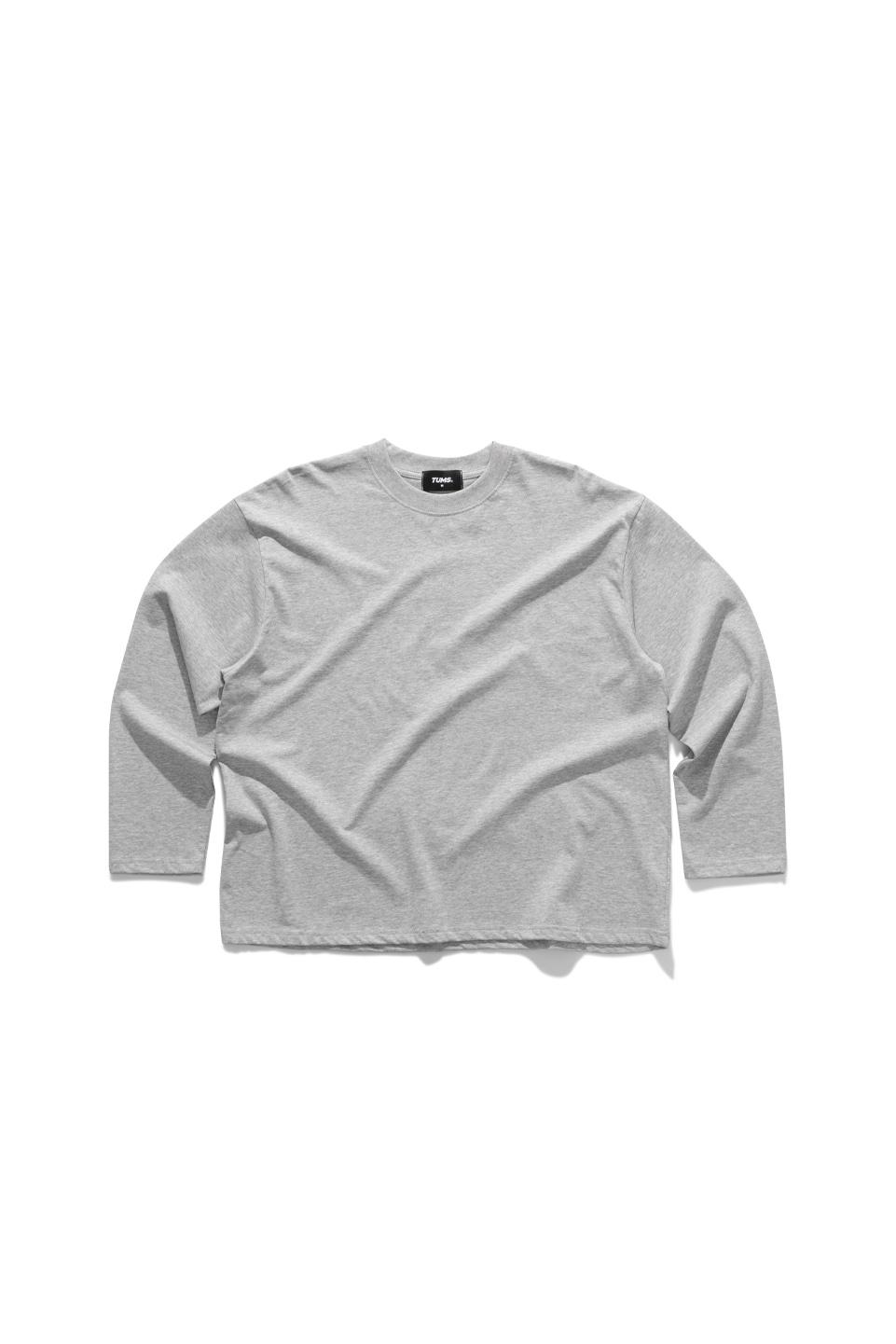 TUMS ESSENTIAL LONG SLEEVES - Grey