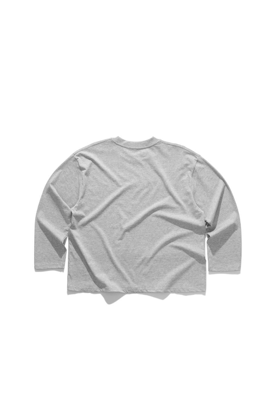 TUMS ESSENTIAL LONG SLEEVES - Grey