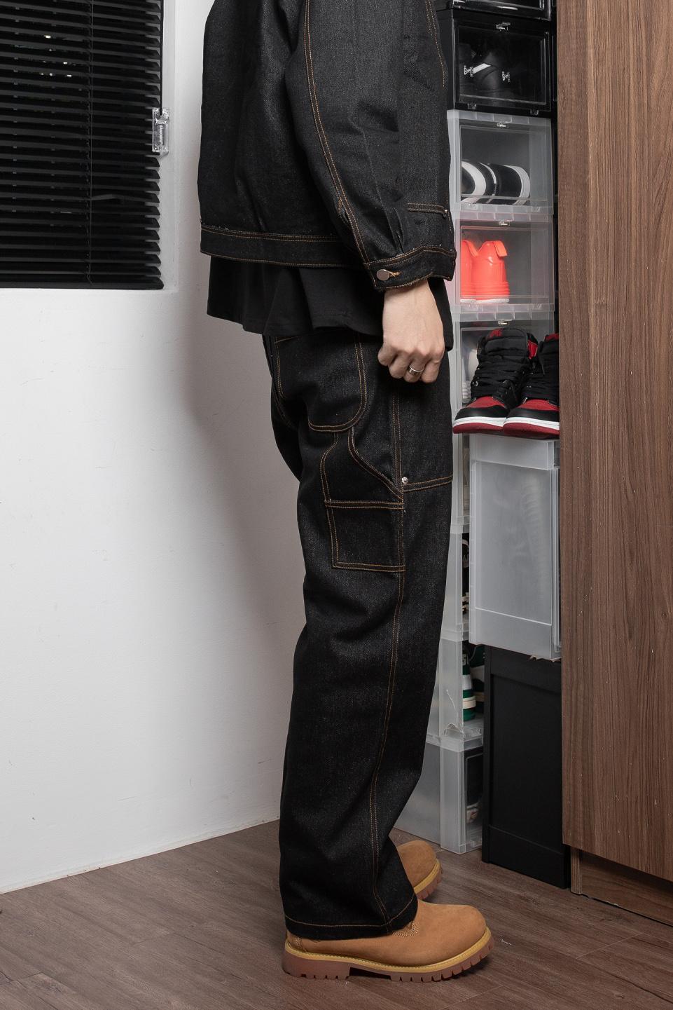 TUMS PATCH POCKET RAW DENIM - Bobby Brown